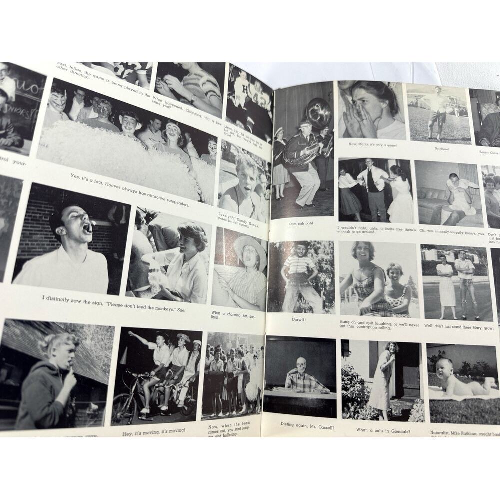 1960 The Scroll Herbert Hoover High School Glendale CA Yearbook Signed - Picture 8 of 8